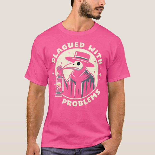 Camiseta Vestimenta Médico de peste disfraz hombres mujeres (Anverso)