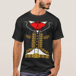 Camiseta Vestimenta mexicana de Mariachi Charro por Cinco D