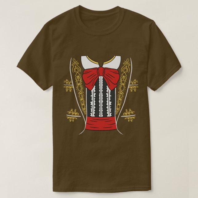 Camiseta Vestimenta mexicana de Mariachi Charro por Cinco D (Diseño del anverso)