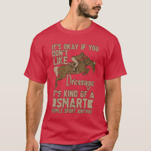 Camiseta Vestir Está Bien Si No Se Muestra El Fu Equine