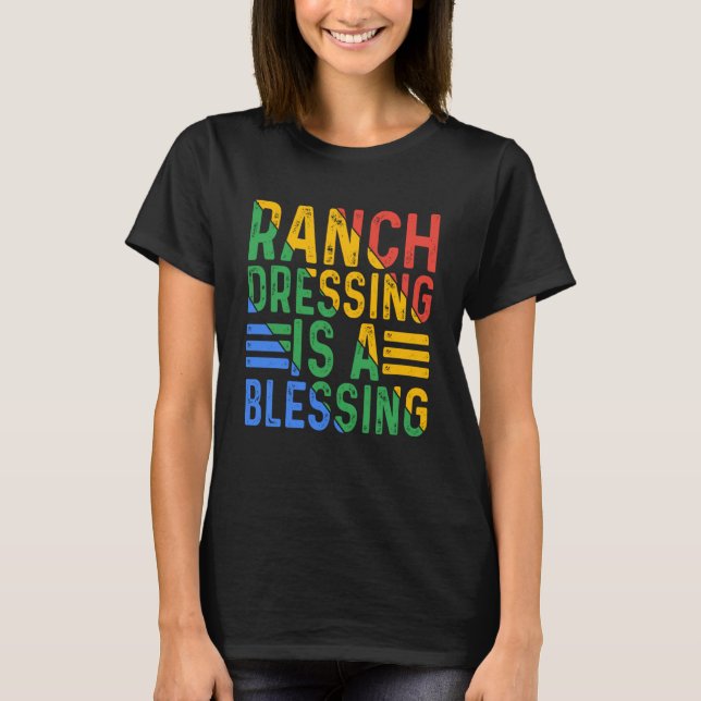Camiseta Vestir Rancho Es Una Bendición (Anverso)