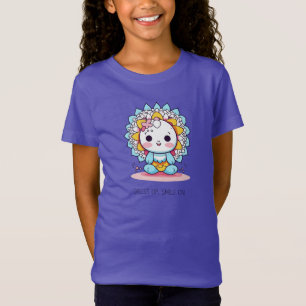 Camiseta Vestir Sonrisas En Diseño Sonriente De Flores