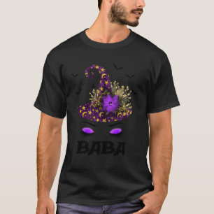 Camiseta Vestuario de Halloween de la Bruja Gorra Baba