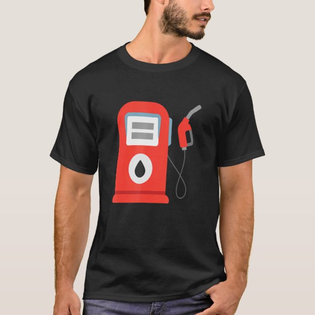 Camiseta Vestuario de la bomba de gas de la bomba de combus (Anverso)