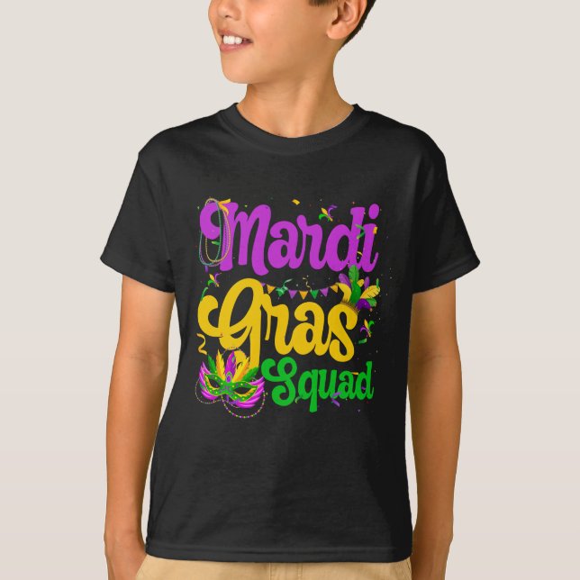 Camiseta Vestuario Fiesta de la brigada Mardi Gras (Anverso)