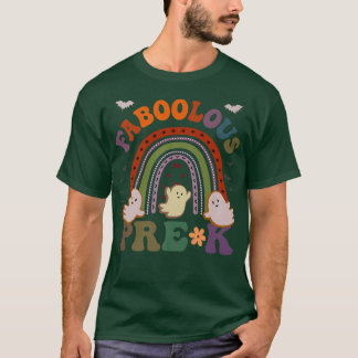 Camiseta Vestuario REtro FABOOLOUS PRE-K PROFESOR Este es m