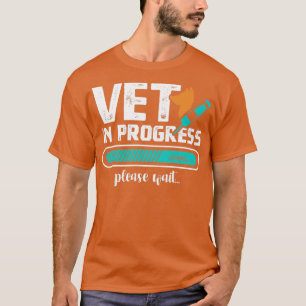 Camiseta Vet en progreso Escuela Veterinaria Vet Tech Veter