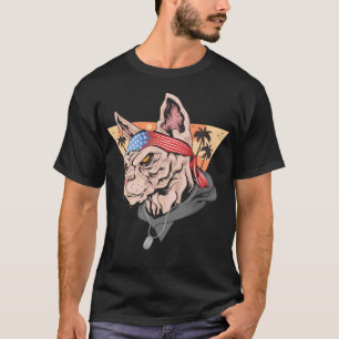 Camiseta Vet palmeras de gato