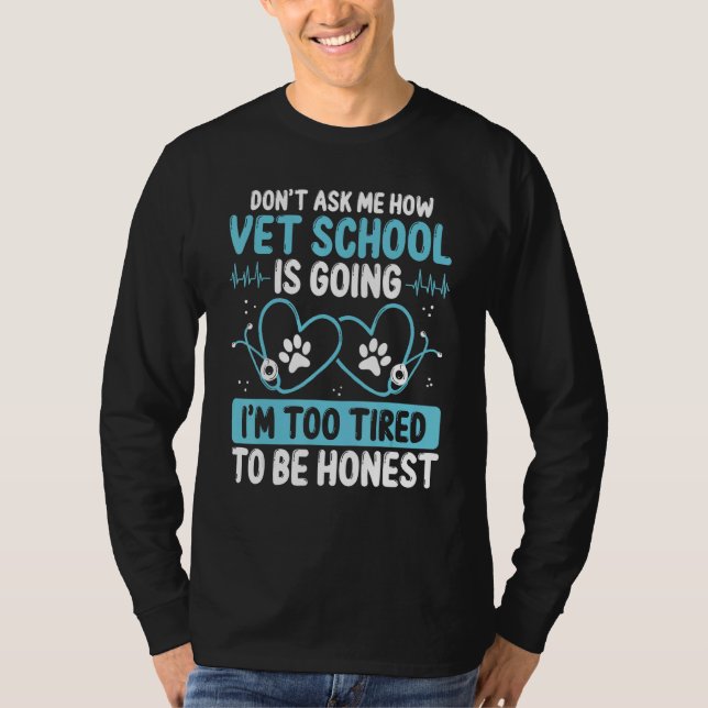Camiseta Vet Student Graduation Party Technician Future Vet (Anverso)
