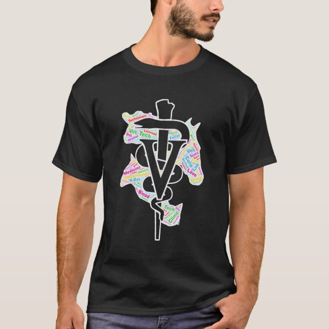 Camiseta Vet Tech Animal Y Vet Tech (Anverso)