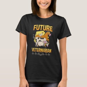 Camiseta Vet Tech Cute Veterinario Futuro Veterinario