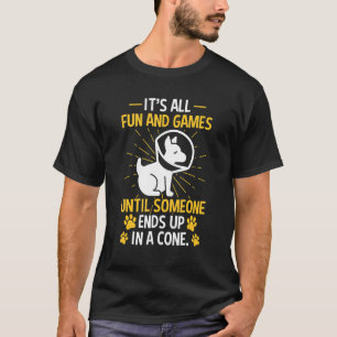 Camiseta Vet Tech es diversión y juegos hasta que alguien t
