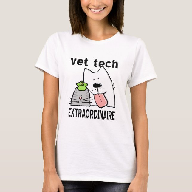 Camiseta Vet Tech Extraordinaire (Anverso)