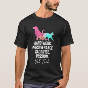 Camiseta Vet Tech Funcionó Como Fundadoso Técnico Veterinar