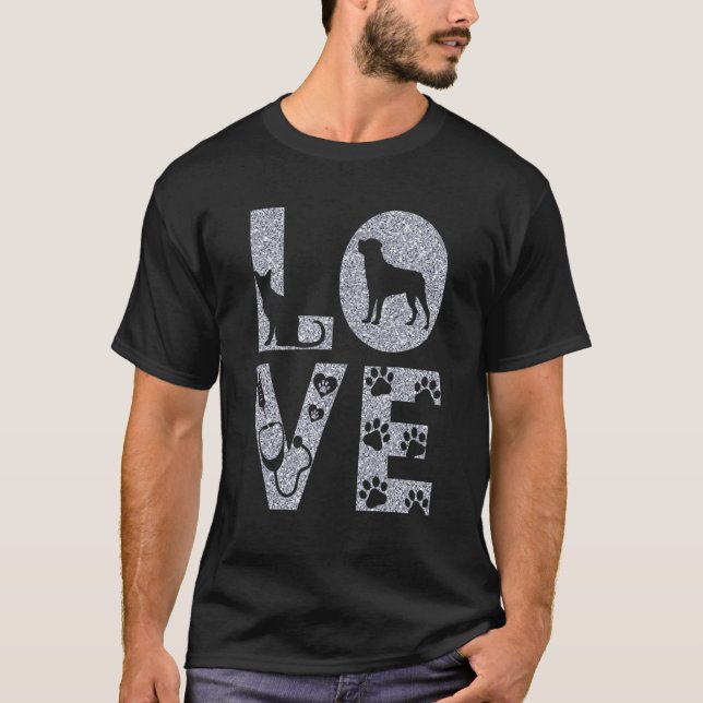 Camiseta Vet Tech Love Animals Veterinarian Tech Dolor (Anverso)