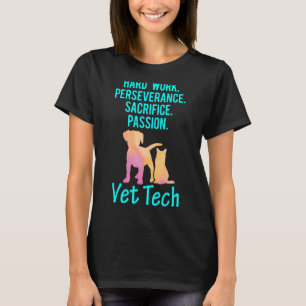 Camiseta Vet Tech Trabajó Como Técnico Veterinario