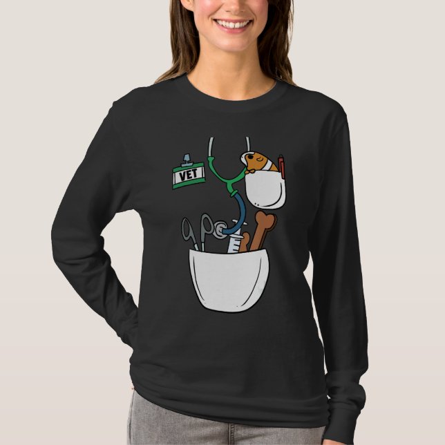 Camiseta Vet Tech Veterinaria Veterinaria (Anverso)