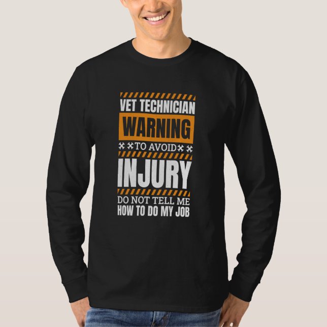 Camiseta Vet Technician for Veterinarians Veterinarian  1 (Anverso)