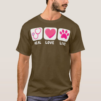 Camiseta Vet Veterinaria Regalo Veterinario Para Mujeres Cu