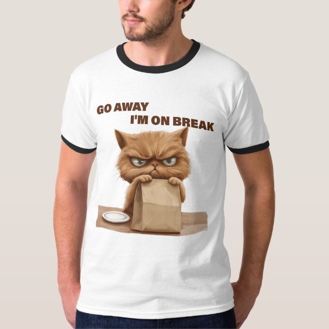 Camiseta Vete, Estoy De Descanso (Anverso)