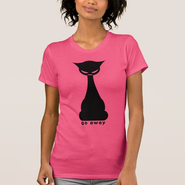 Camiseta Vete Gato Malvado (Anverso)
