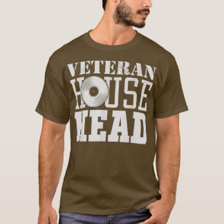 Camiseta Veteran House Head - House Music Old School Rave E