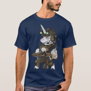 Camiseta Veteran Operator Military Tactical Unicorn