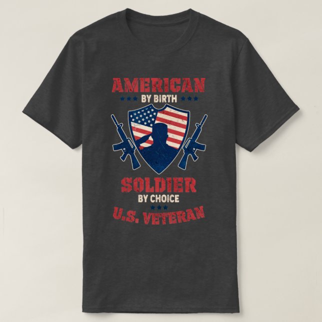 camiseta veterana de Estados Unidos (Diseño del anverso)