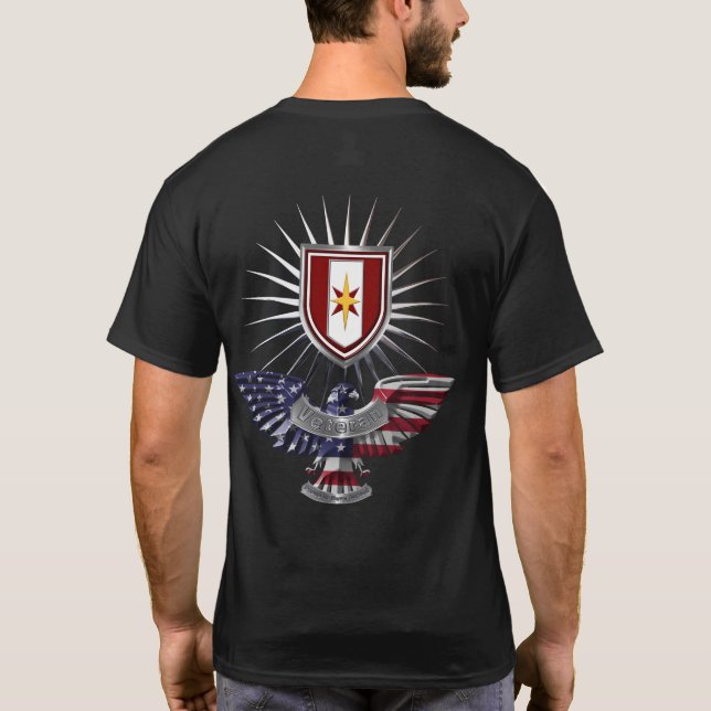 Camiseta Veterana de la 44ª Brigada Médica "Dragón Medicos" (Reverso)