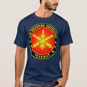 Camiseta Veterana de la artillería de defensa aérea