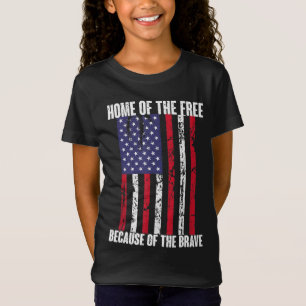Camiseta Veterana De La Bandera Estadounidense Para Hombres