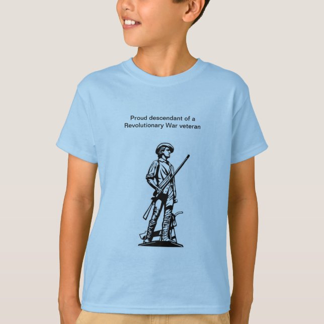 Camiseta veterana de la guerra revolucionaria (Anverso)