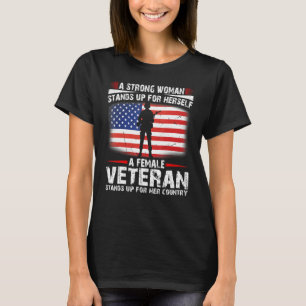 Camiseta Veterana defiende su país
