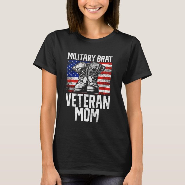 Camiseta Veterana mamá de Brat (Anverso)
