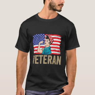 Camiseta Veterana Veterana Del Día