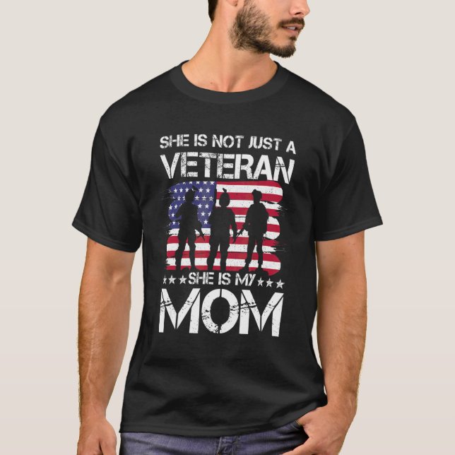 Camiseta Veteranas Niños No Es Solo Una Veterana (Anverso)