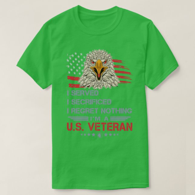 Camiseta veterano (Diseño del anverso)
