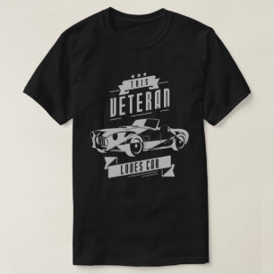 Camiseta Veterano ama el coche
