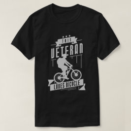 Camiseta Veterano ama la bicicleta