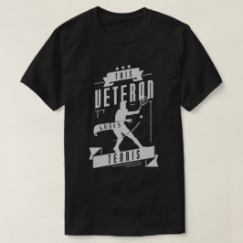 Camiseta Veterano ama la pelota de tenis