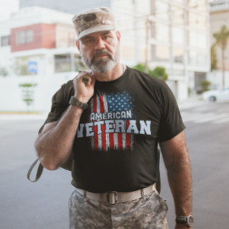 Camiseta Veterano americano
