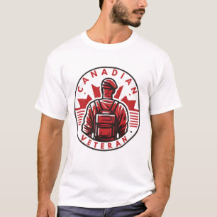 Camiseta Veterano canadiense