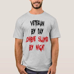 Camiseta Veterano Chiste Zombie