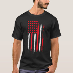 Camiseta Veterano cortés Mini con bandera del ejército de S