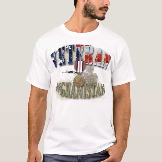 CAMISETA VETERANO DE AFGANISTÁN (Anverso)