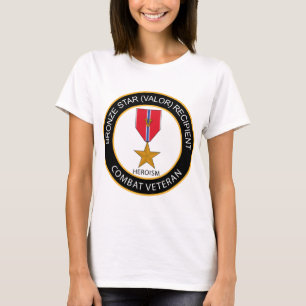 Camiseta Veterano de combate galardonado con estrella del b