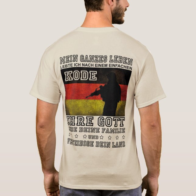 Camiseta Veterano de guerra (Reverso)