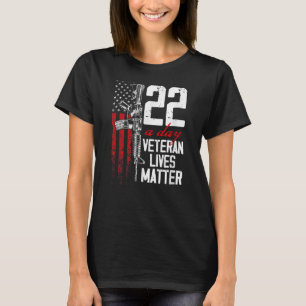 Camiseta Veterano De Guerra Concienciación Sobre El Suicidi