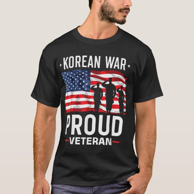 Camiseta Veterano de guerra coreano (Anverso)
