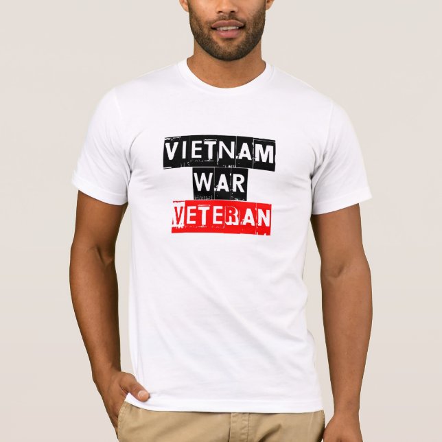 Camiseta veterano de guerra de Vietnam (Anverso)